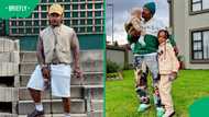 Priddy Ugly teaches daughter Afrika boxing and self-defence in sweet father-daughter clip