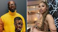 DJ Black Coffee faces backlash for saying Enhle Mbali falsely accused him of GBV: "Stop playing the victim"