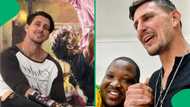 “This is awesome!”: SA loves Chazart’s painting of food critic Xolile Vesile