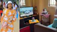 Lady posts pics of colourful 1-roomed crib, peeps react: "I'm getting jealous"