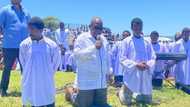 Jacob Zuma turns to Shembe church for divine intervention in unending legal struggles, receives blessings