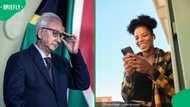 Firoz Cachalia’s police salute moment goes viral as South Africans share funny reactions to it