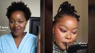 Mzansi dad's voice-over for daughter's hair and makeup TikTok tutorial, SA amused he struggles with product names