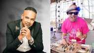 Playing doctor: DJ Jazzy D helps deliver a baby on the street