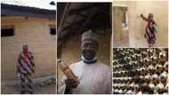 "Cement is too expensive": Man builds house with plastic bottles
