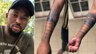 Man's stunning tattoo pays tribute to his Xhosa heritage, peeps love it, “Dope ink bro”