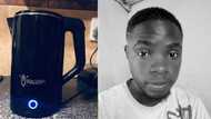 "Bayede": Mzansi reacts to amazing kettle with a Zulu shield and logo