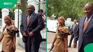 "Our President loves us SA": Tswana girl steals the show after taking walk with President Ramaphosa