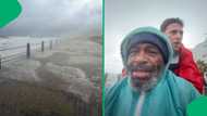 "He couldn't believe": Cape Town runner helps homeless wheelchair-bound man caught in CPT storm