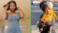 TikTok video of mom's post-baby body attracts admirers, SA drools over flawless curvy shape