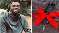 Excited young man celebrates receiving Honda Accord as birthday gift from girlfriend; many are wowed