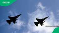 Two fighter jets crash mid-air during US air show as crew eject safely