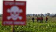 Ukraine demining teams race to clear danger before winter