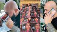 "Taking notes": Man has SA in stitches, prints bae's face on all his stuff