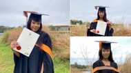 “A degreed babe”: Gorgeous Tshwane woman celebrates her graduation