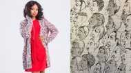 “Bathong”: Talented local woman shows off doodles, SA shares funny reactions