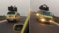 “What is the world coming to”: Makeshift double decker taxi has people of Mzansi screaming