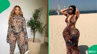 Tebogo Thobejane's BBL roasted after sharing new pics: "Why is her waist like that?”