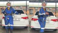 "Love a woman with dirty hands": Hardworking lady inspires SA with stunning pics