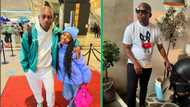 Khuli Chana shares cute picture with daughter Nia Lefika, Mzansi lauds rapper