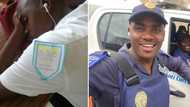 Man who always wanted to be a police officer shares pics in JMPD uniform, SA unimpressed by his dream job