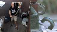 Snake rescuer Nick Evans catches 3 large black mambas in different parts of KZN in 1 day