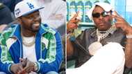 50 Cent leaves R19 000 tip after dinner with controversial rapper DaBaby, Fans left surprised