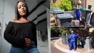 Meet Refentse Sekgaolela, who makes money cleaning bins in her neighbourhood