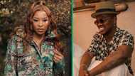 DJ Zinhle gushes over Murdah Bongz' two 'SAMA' wins, Mzansi joins in: "Talk about God's perfect timing"