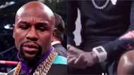 Boxing legend Floyd Mayweather shows off amazing wrist watch worth R292m