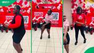 Slow at work, fast on dancing": Mzansi reacts to Shoprite staff having a viral Bacardi dance off