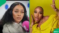 Thando Thabethe targets Lasizwe, Nomzamo Mbatha and A-Reece in spicy 10-year-old tweet