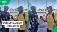 SA man’s taxi rank English fail has Mzansi saying he “failed to read the room”