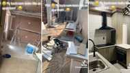 Man renovates backroom to look like modern apartment, video of transformation impresses Mzansi
