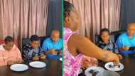 Mpumalanga woman teaches cellphone obsessed family a lesson at dinner time in viral video