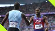 Paris 2024: Lyles sends message to Tebogo after he beat him in 200m final