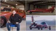 Man converts aeroplane into big and long car, says he spent R15m while making it, video goes viral