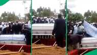 “It’s official, I’m going to hell": Men drop casket in front of mourners at funeral, SA dusted