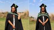 Rollercoaster: Incredible lady bags Master's degree, says hard work paid off