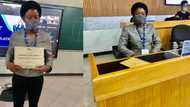 Young lady celebrates bagging MBA, drops adorable photos and shares experience