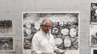 The personal life and artwork of the great artist William Kentridge