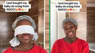 Mzansi woman pranks younger sister with Gucci knock-off gift in hilarious TikTok video