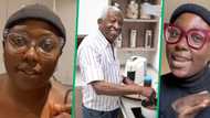 Mzansi dad dotes on sick daughter in TikTok video by doing her chores and bringing care package