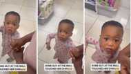 Little girl annoyed with stranger who touched her chin, SA proud of her speaking up: "Yes, boundaries, lil mama"