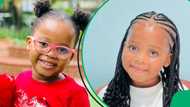 Ntando Duma's daughter Sbahle Mzizi celebrates her 7th birthday in style