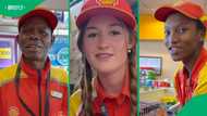 "That video of dinosaurs was diabolical": Petrol staff surprise SA in viral age-reveal clip