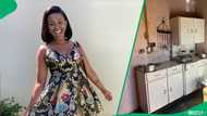 "Suddenly have a headache from spinning": Woman's home renovations leave Mzansi feeling dizzy