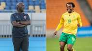 Pitso Mosimane's Al Ahly reportedly in talks for Percy Tau's signature