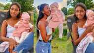 Proud mom shows off adorable baby girl, rakes in hundreds of compliments