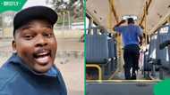 "I know a baddie when I see one": Dancing bus driver's physique amuses South Africans